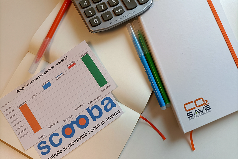 SCOOBA: il controllo di gestione arriva alla bolletta di energia